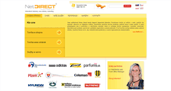 Desktop Screenshot of netdirect.sk