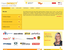 Tablet Screenshot of netdirect.sk